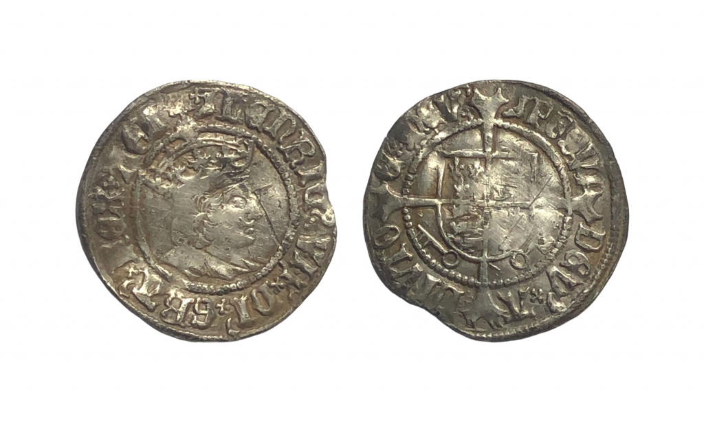 Henry VII halfgroat of York