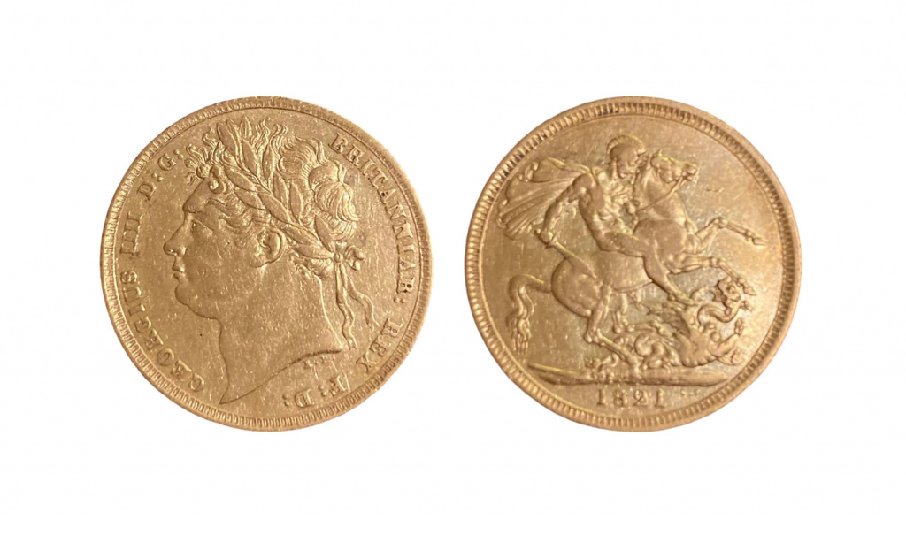 George IV gold sovereign