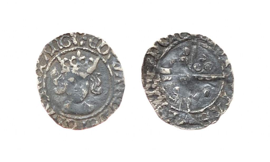 "Sun and Rose" penny of Edward IV or V