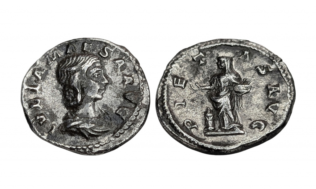 denarius of Julia Maesa
