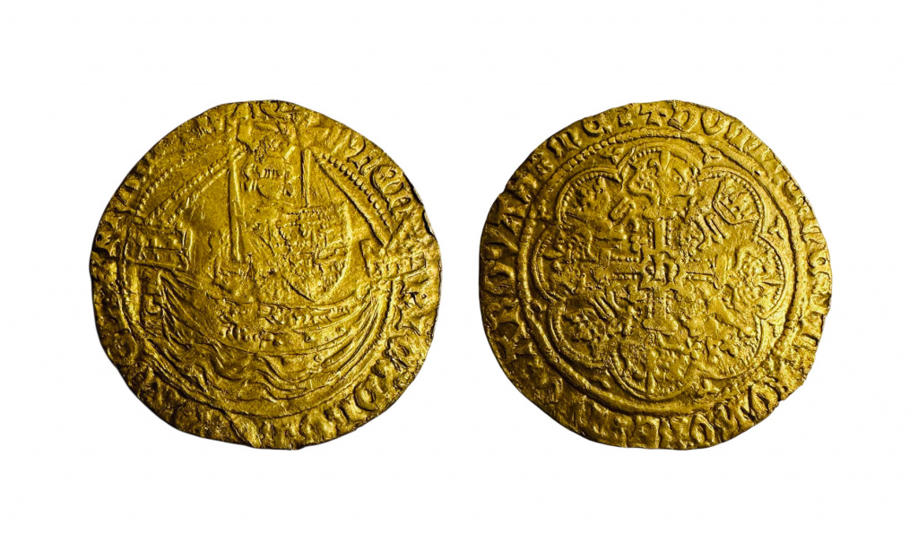 Half noble of Henry IV