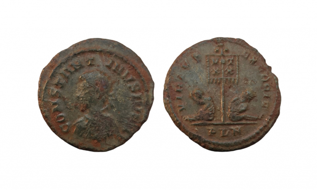 Billon centenionalis of Constantine II