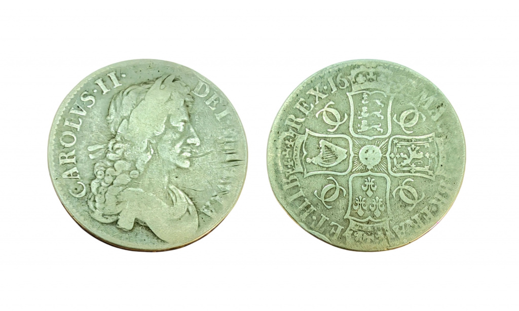 Crown piece of Charles II