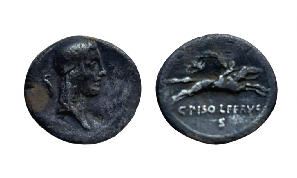 Denarius of Calpurnius Piso Frugi