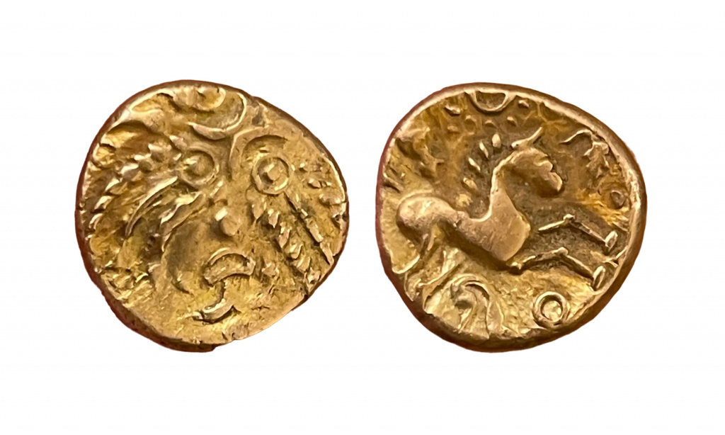 gold stater of the Catuvellauni