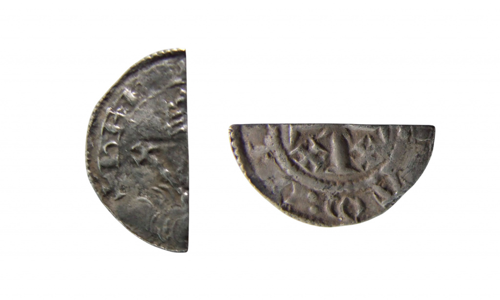 Cut halfpenny of Henry II