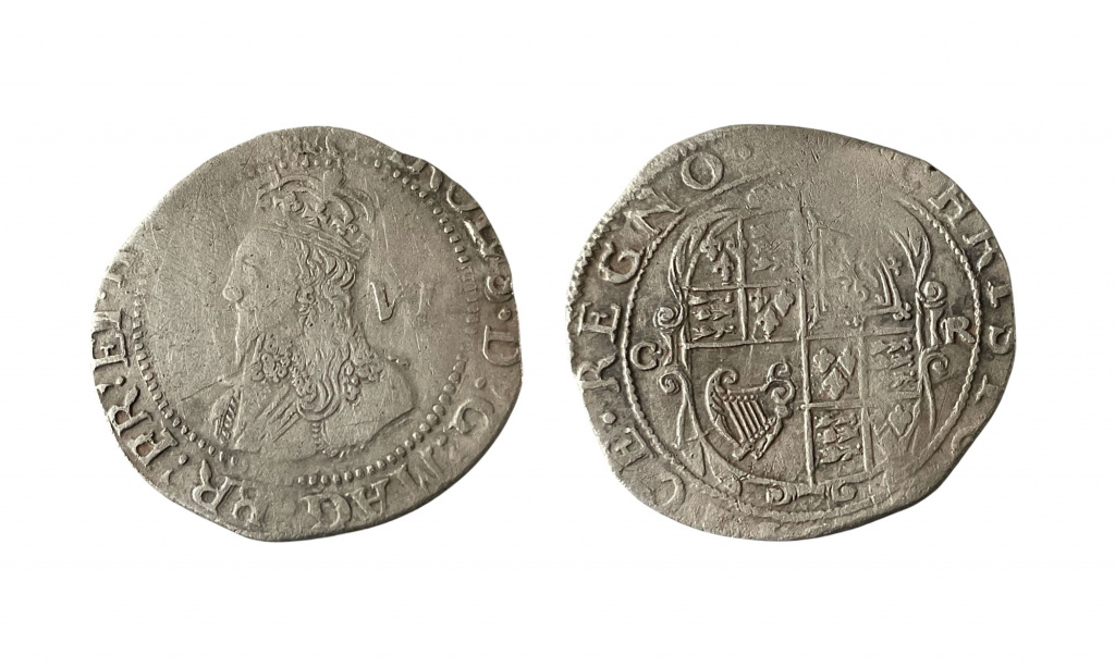 Sixpence of Charles I