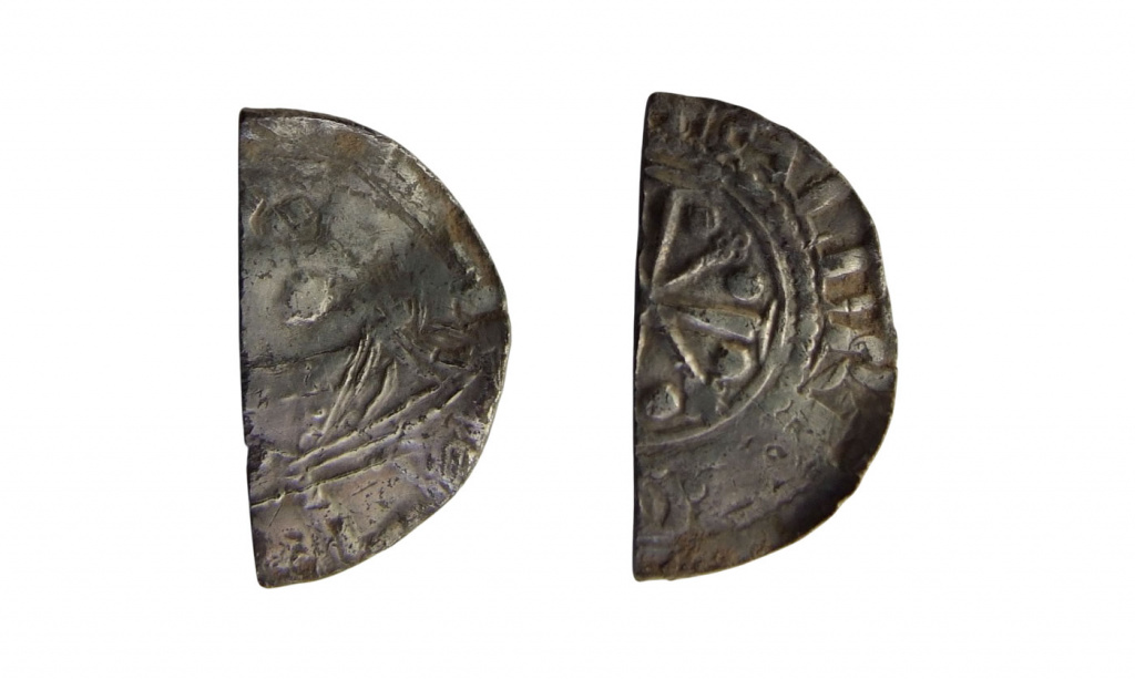 Cut halfpenny of Henry I