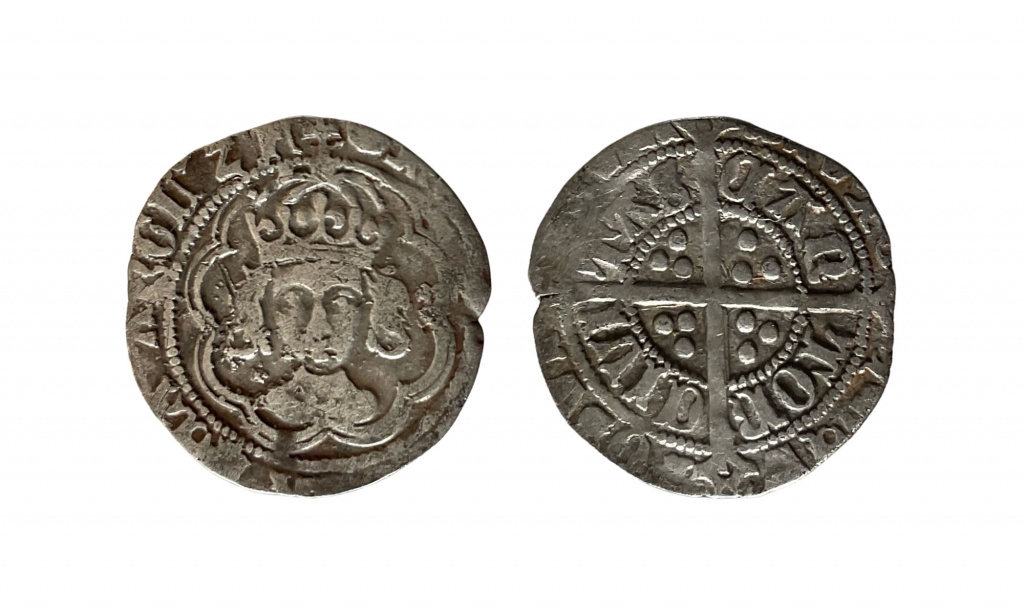 Canterbury halfgroat of Henry VII