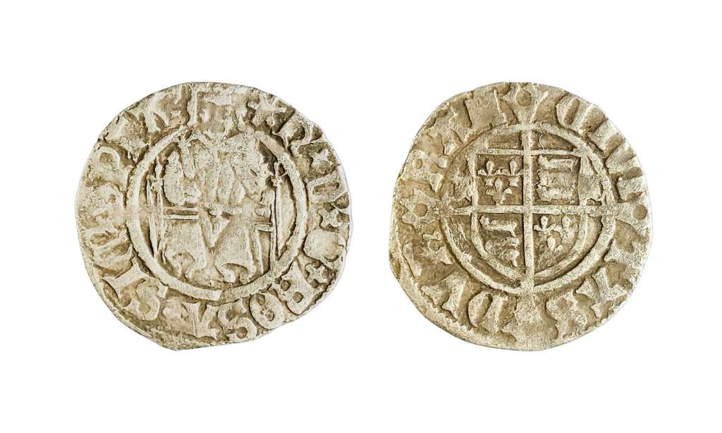 Sovereign type penny of Henry VIII