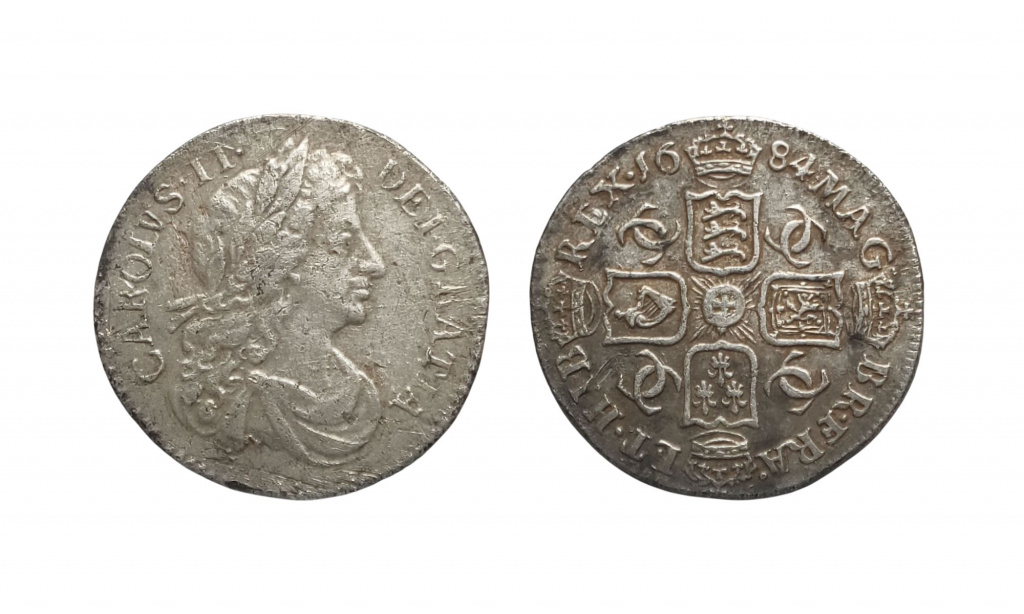 Sixpence of Charles II