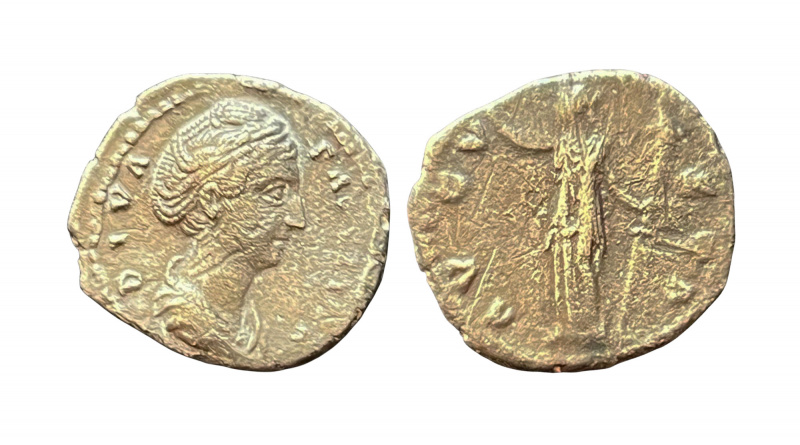 Posthumous denarius of Faustina Senior