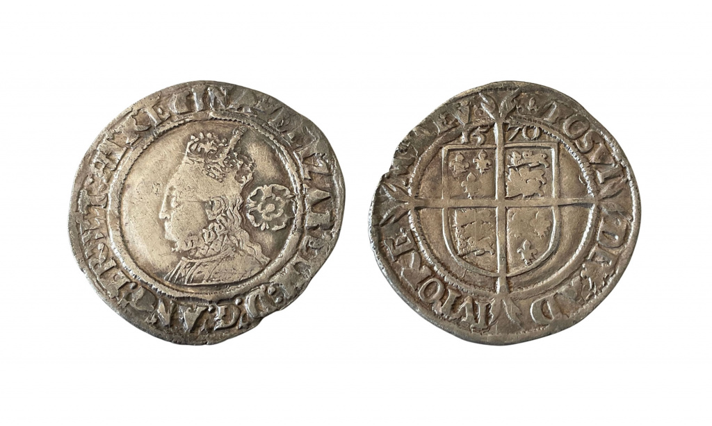sixpence of elizabeth i