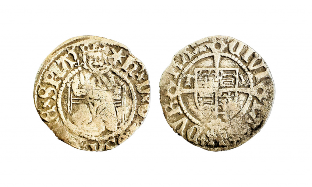 Sovereign type penny of Henry VIII