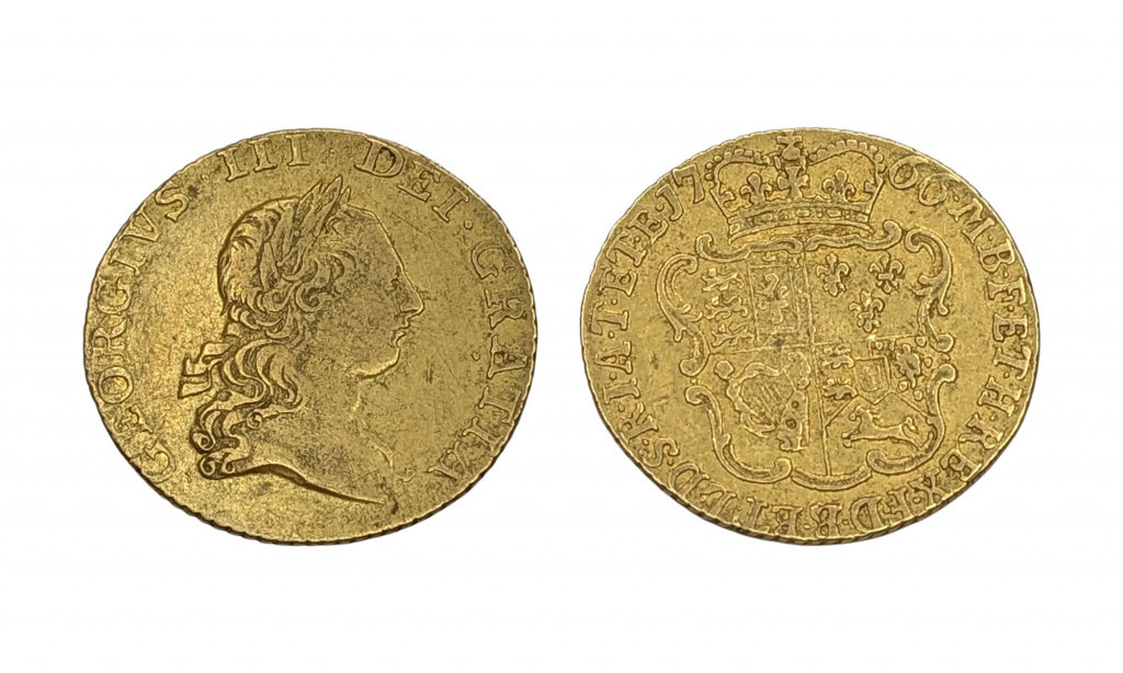 George III gold half guinea