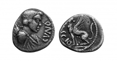 Ancient British silver unit of the Catuvellauni and Trinovantes