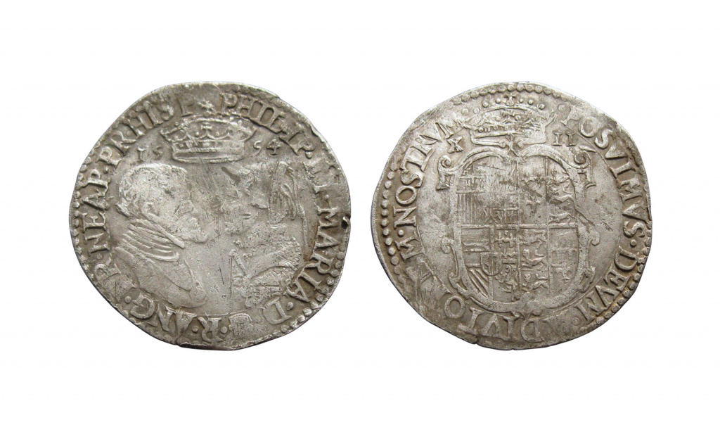 Shilling of Philip and Mary