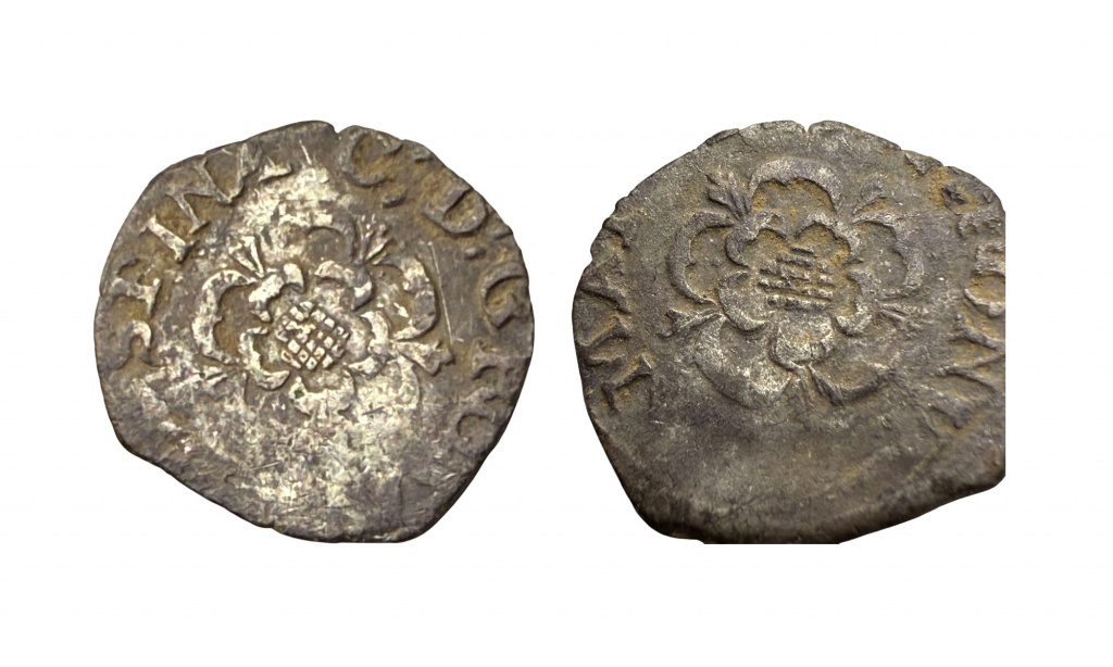 Charles I halfpenny