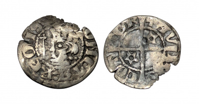 Halfpenny of David II of Scotland