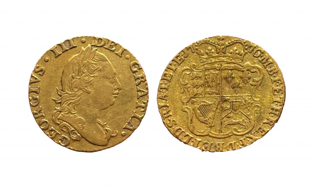 Half guinea of George III