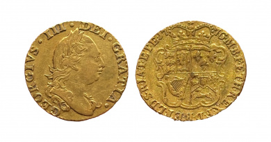 Half guinea of George III