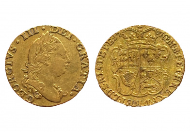 Half guinea of George III
