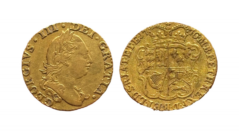 Half guinea of George III