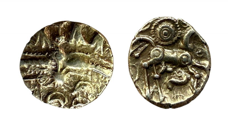 Ancient British quarter stater of the Dobunni