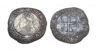 sixpence of Elizabeth I