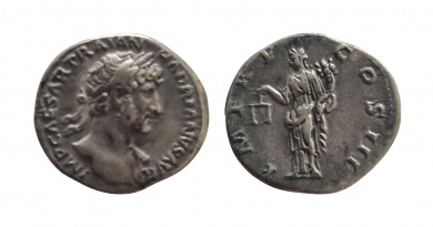 denarius of hadrian