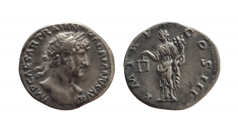 denarius of hadrian