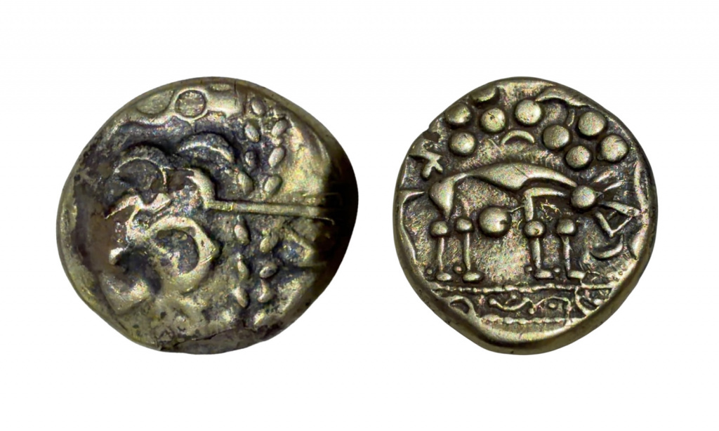 Gold stater of the Iceni