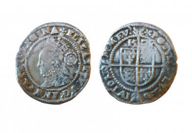 threepence piece of Elizabeth I