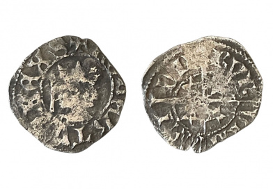 Halfpenny of Robert II of Scotland