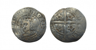 penny of David II of Scotland