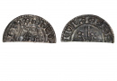 Cut halfpenny of of Edward the Confessor