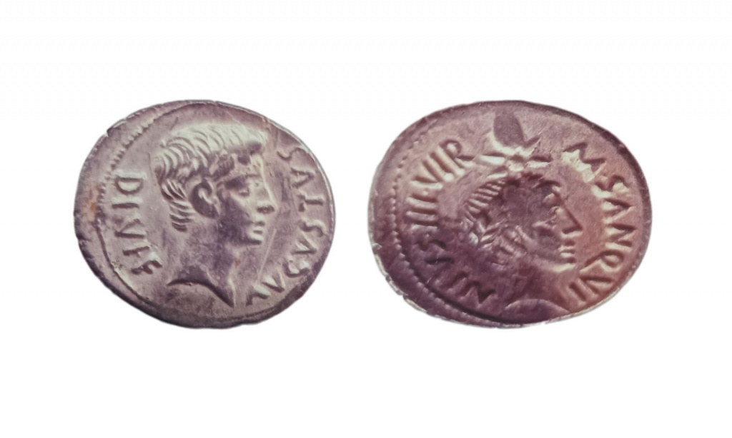 denarius of Augustus