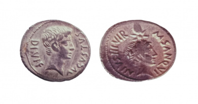 denarius of Augustus