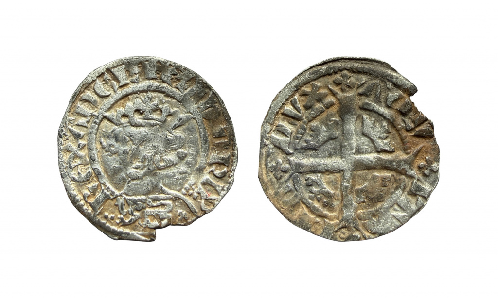 Anglo-Gallic demi-sterling of Edward III