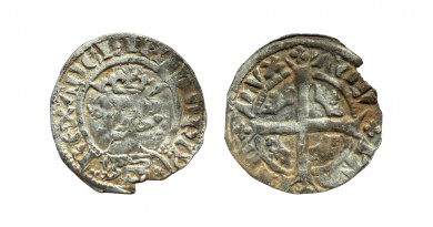 Anglo-Gallic demi-sterling of Edward III