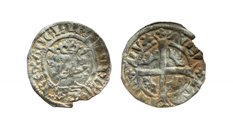 Anglo-Gallic demi-sterling of Edward III