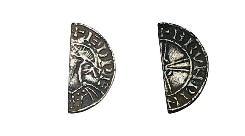 Cut halfpenny of Edward the Confessor