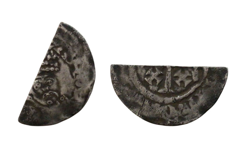 Henry II Tealby cut halfpenny