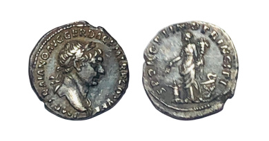 denarius of Trajan