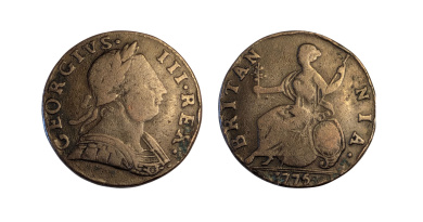George III halfpenny